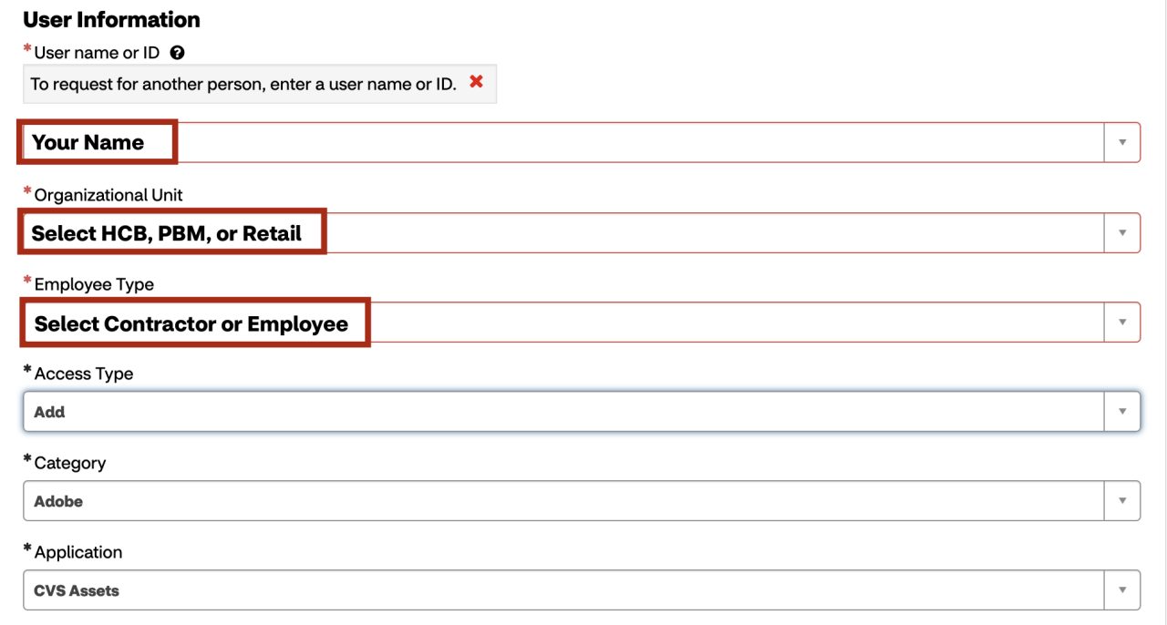 Requesting CVS Health Assets Access for Colleagues(00)